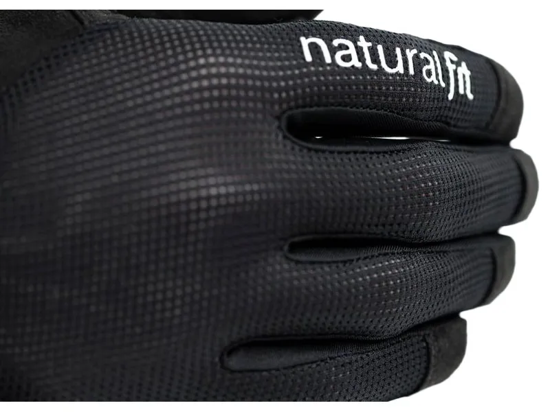Cube Long Finger X NF Gloves in Black-2