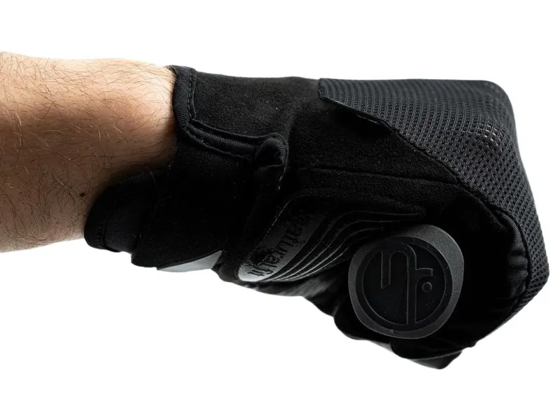 Cube Long Finger X NF Gloves in Black-3