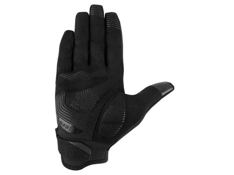 Cube Long Finger X NF Gloves in Black-1