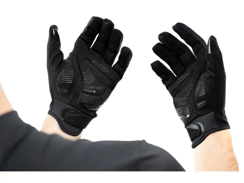 Cube Long Finger X NF Gloves in Black-4