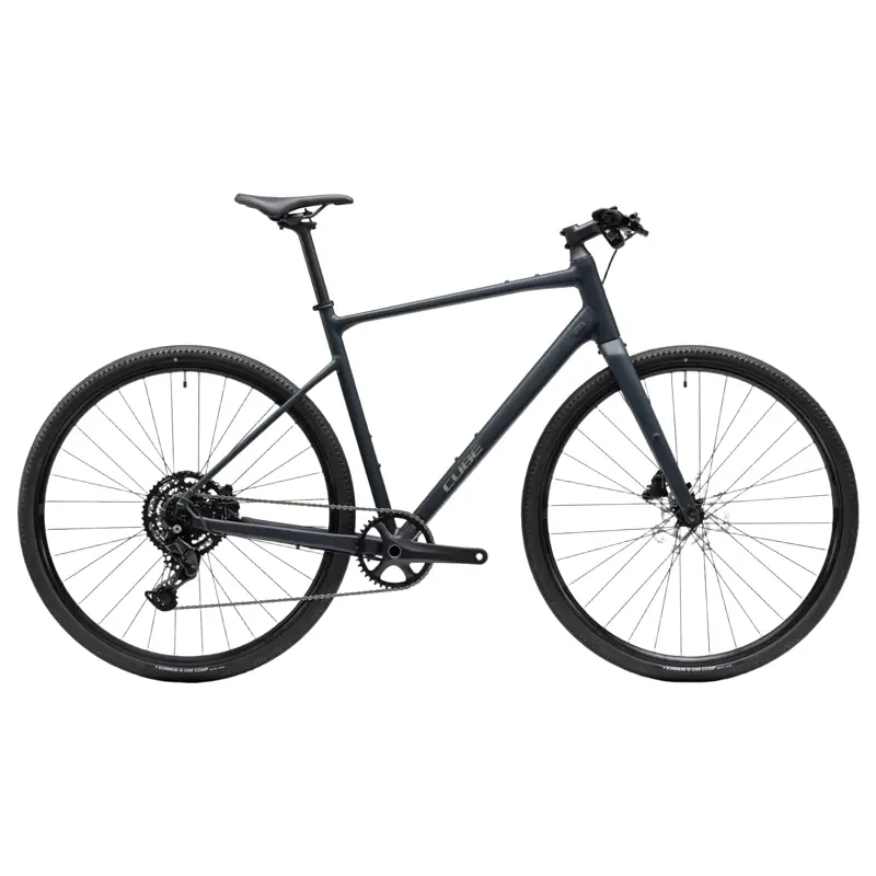 Balfes Bikes Cube Nulane Pro Hybrid Bike 2027 in Night/Chrome | Free postage over £30, £10 off first order, price match & 0% finance.