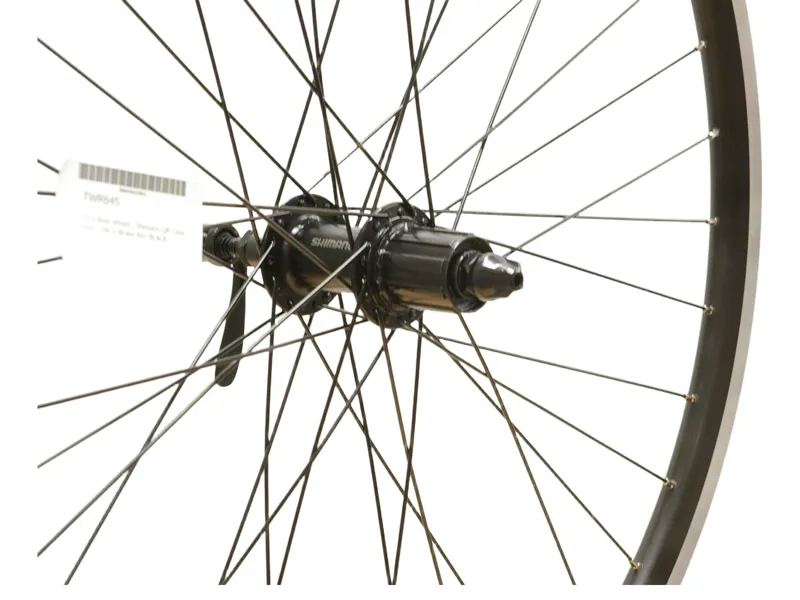 27.5 Rear Wheel Shimano QR Cassette Hub / DW V-Brake Rim in Black