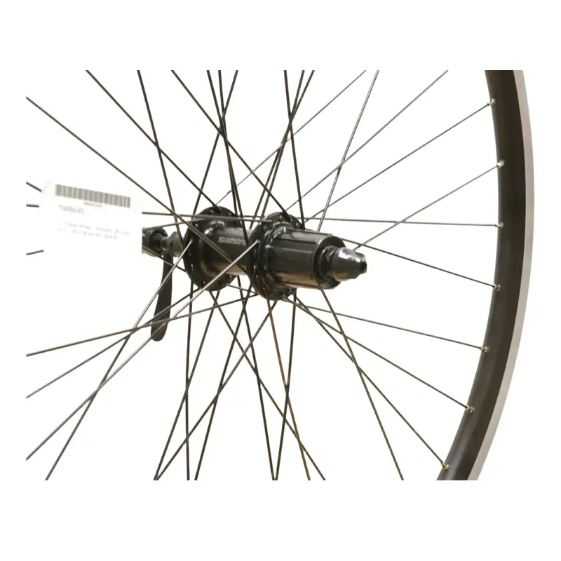 Balfes Bikes Cycle Division 27.5 Rear Wheel Shimano QR Cassette Hub / DW V-Brake Rim in Black | Free postage over £30, £10 off first order, price match & 0% finance.
