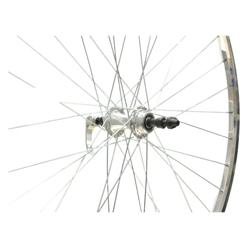 Balfes Bikes Cycle Division 27 x 1.25 inch Rear Wheel Q/R F/Whl Polished Rim | Free postage over £30, £10 off first order, price match & 0% finance.