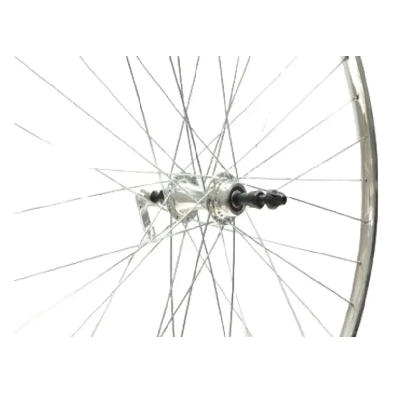 Balfes Bikes Cycle Division 700c Rear Wheel Q/R F/Whl Standard Rim in Silver | Free postage over £30, £10 off first order, price match & 0% finance.