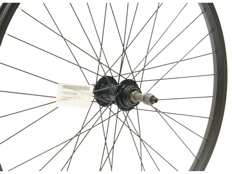 24inch Rear Wheel - S/S - F/Whl - Black ATB