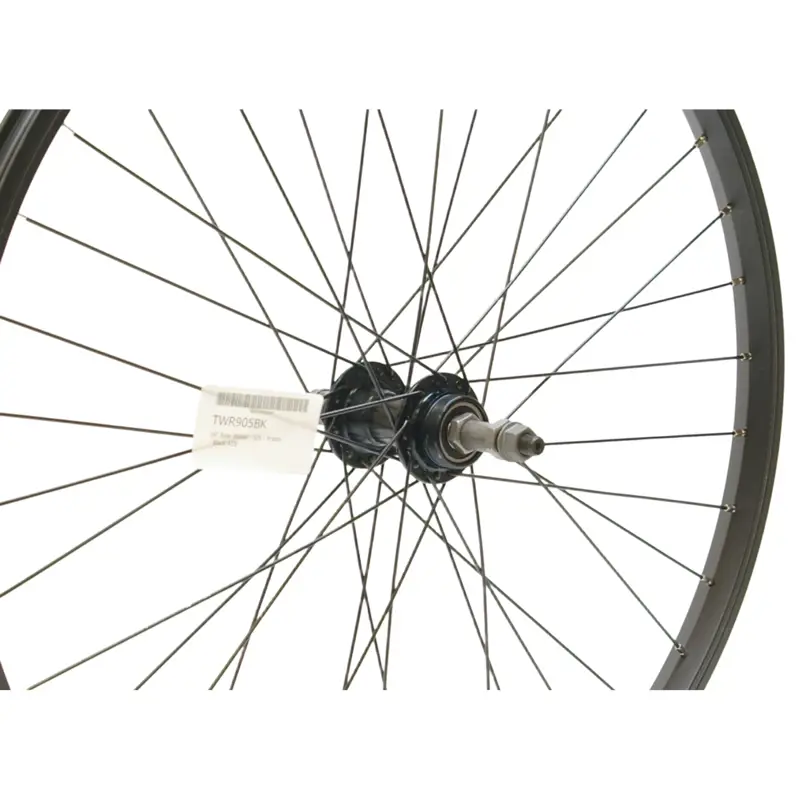 Balfes Bikes Cycle Division 24inch Rear Wheel - S/S - F/Whl - Black ATB | Free postage over £30, £10 off first order, price match & 0% finance.