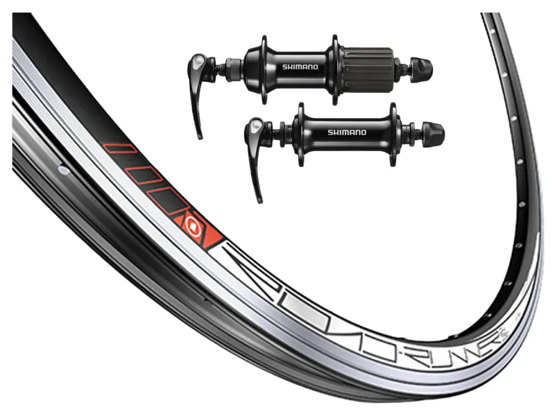 Shimano Tiagra / MACH1 700c Wheel Set in Black-3