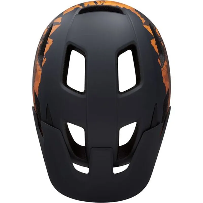 Lazer Chiru MTB Helmet in Cobalt Orange-4