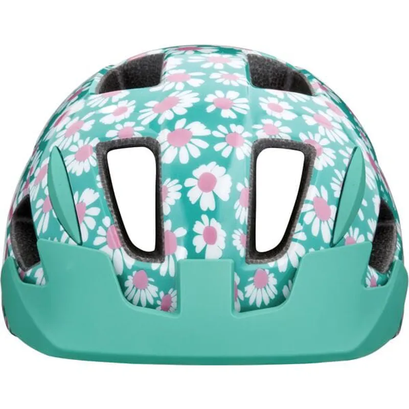 Lazer Gekko Flowers Kid's Helmet in Green-1