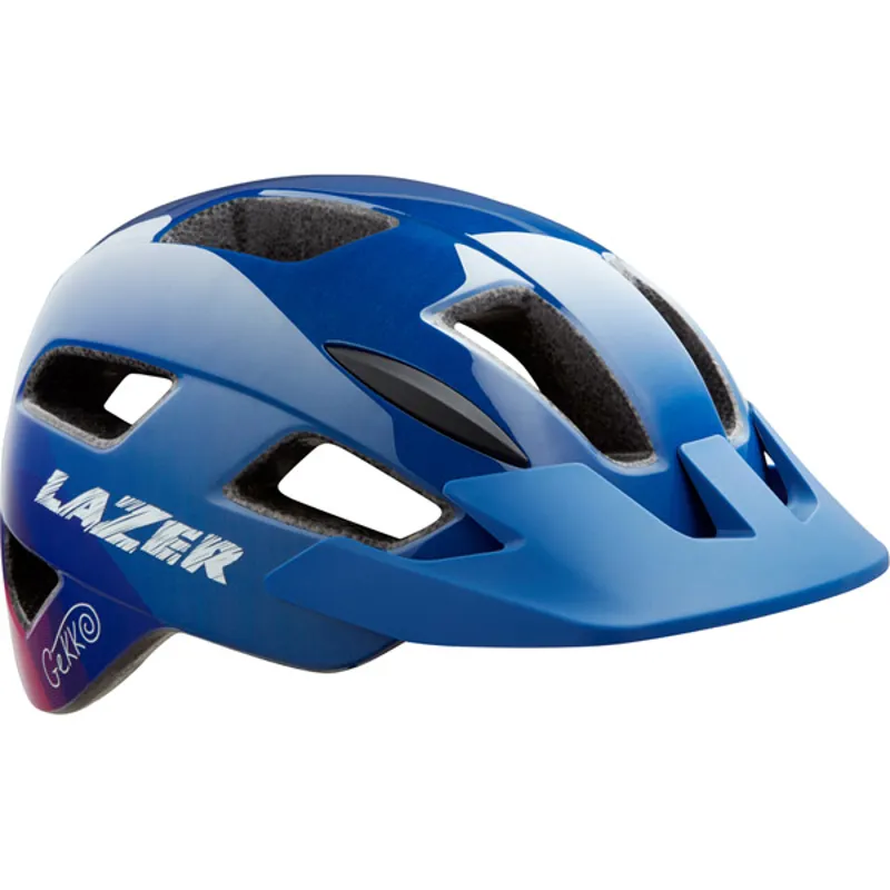 Lazer Gekko Kids Helmet in Blue and Pink