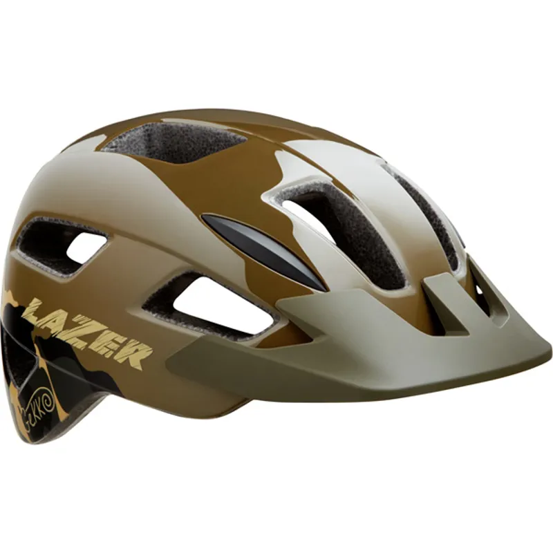 Lazer Gekko Childs Cycling Helmet in Green Camo