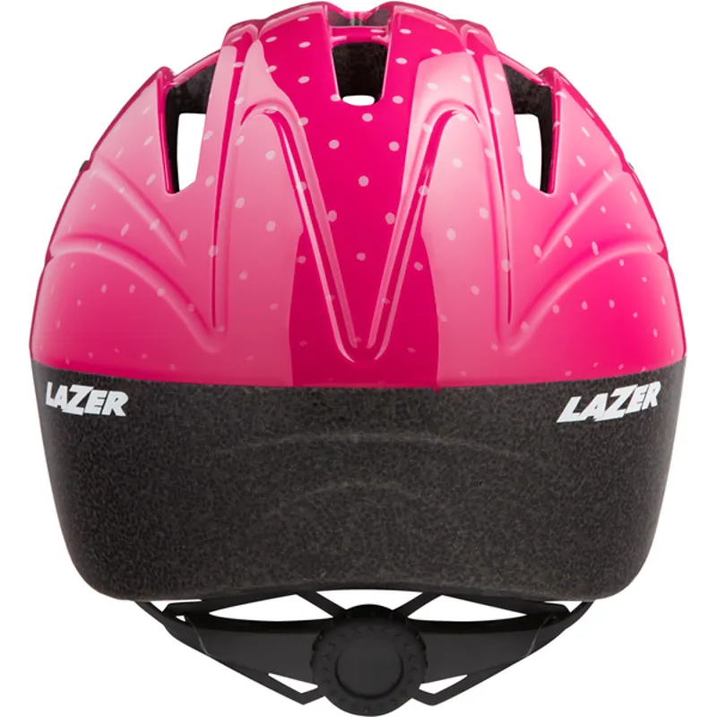 Lazer Bob+ Kids Helmet in Pink Dot -2