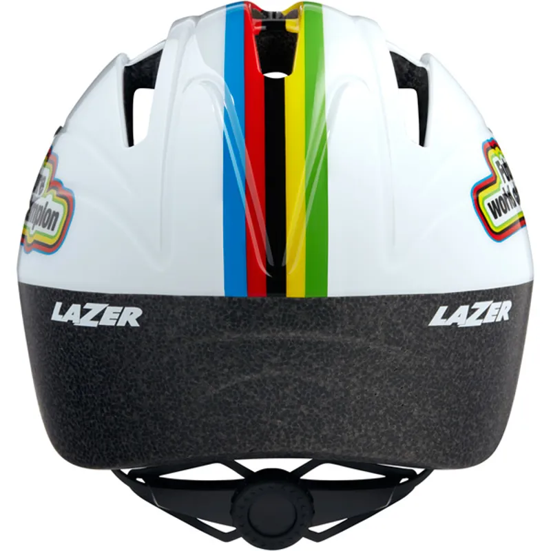 Lazer Bob+ Kids Helmet in World Champion White-2
