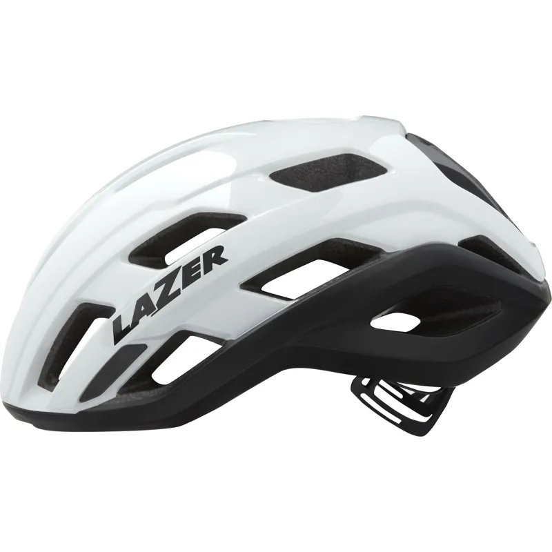 Lazer Strada KinetiCore Road Cycling Helmet in White-2