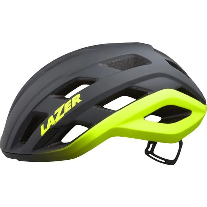 Lazer Strada KinetiCore Road Cycling Helmet in Yellow-2