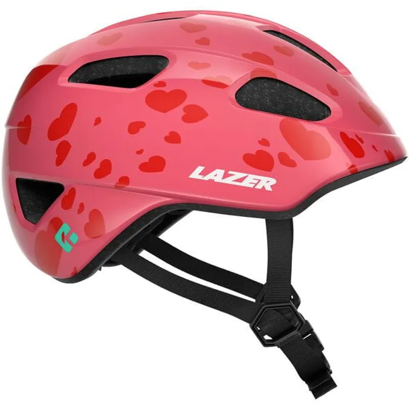 Lazer NutZ KinetiCore Helmet 2.0 Uni-Youth 50-56 cm in Little Hearts-1
