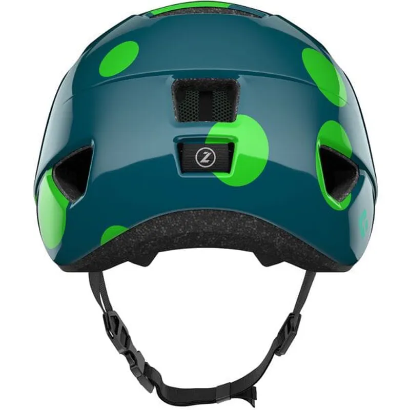 Lazer NutZ KC Kid's Helmet with Green Dots-4