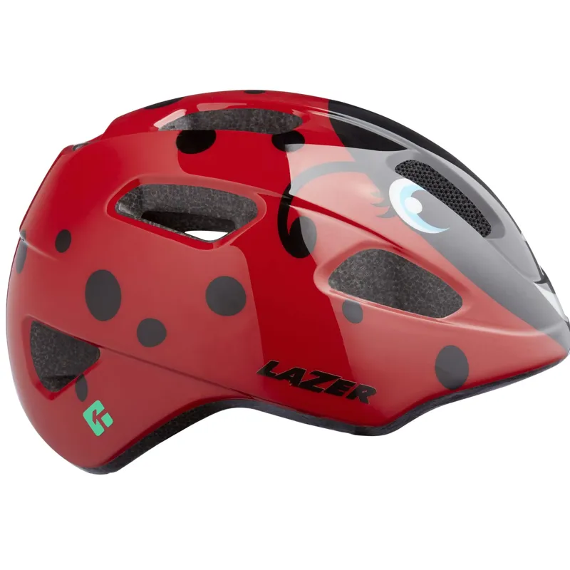 Lazer PNut KC Kids Helmet 46-50 cm in Ladybugs