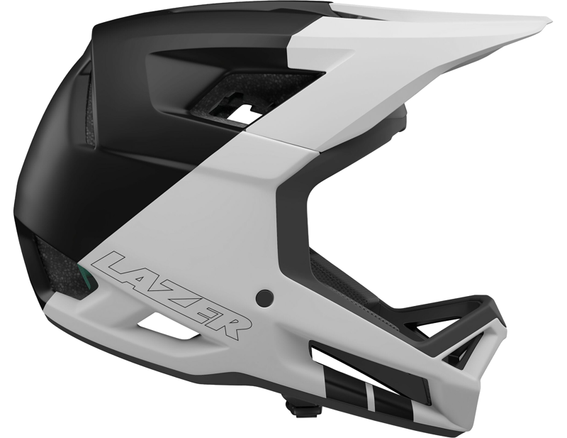 Lazer Cage KinetiCore Helmet in Matt White Black-1