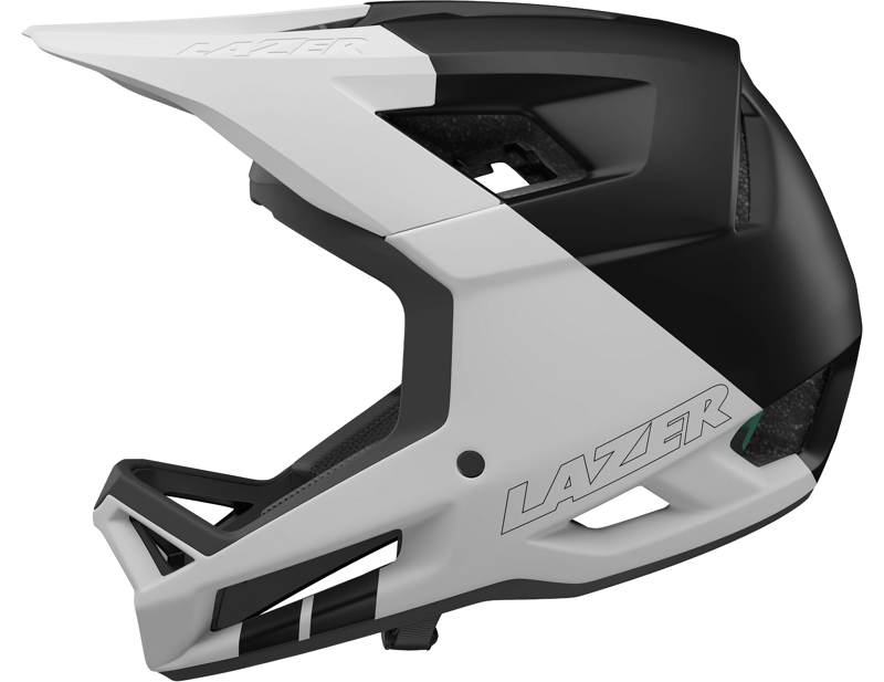 Lazer Cage KinetiCore Helmet in Matt White Black-3