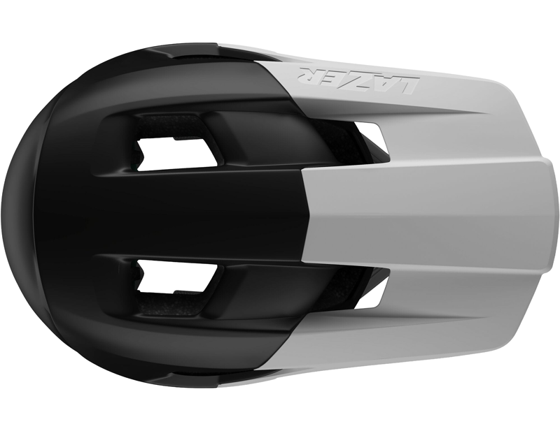 Lazer Cage KinetiCore Helmet in Matt White Black-4