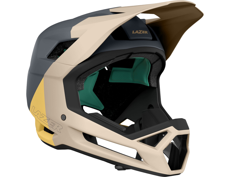 Balfes Bikes Lazer Cage KinetiCore Helmet in Matt Sand | Free postage over £30, £10 off first order, price match & 0% finance.