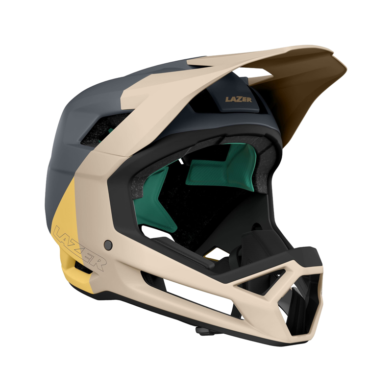 Balfes Bikes Lazer Cage KinetiCore Helmet in Matt Sand | Free postage over £30, £10 off first order, price match & 0% finance.
