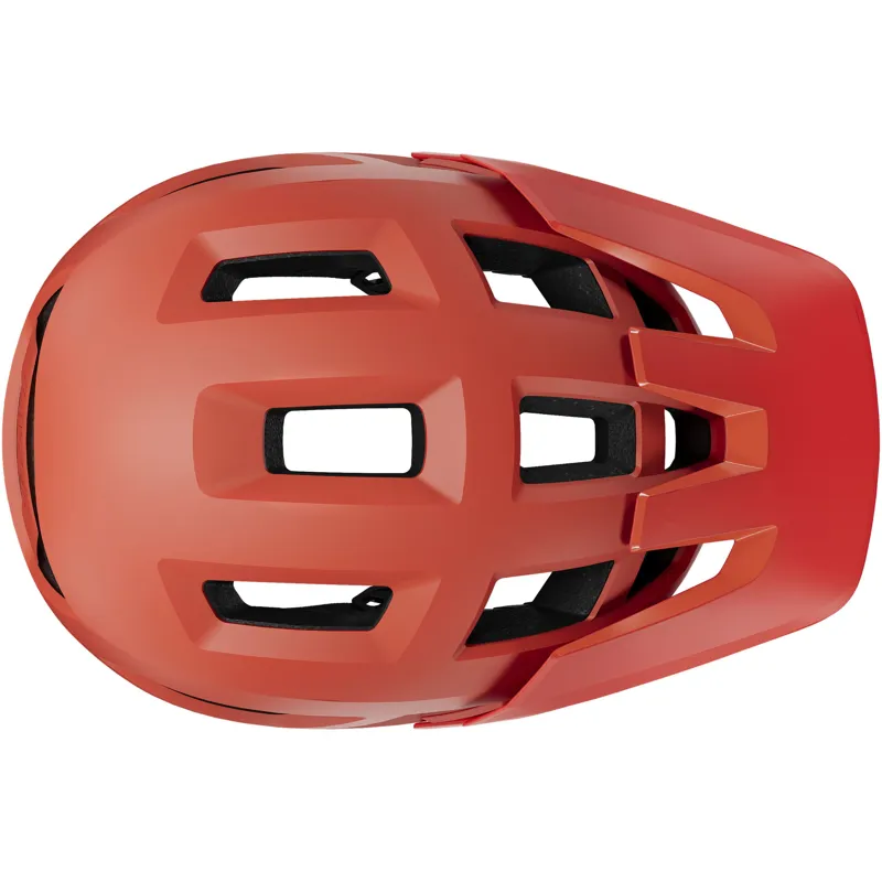 Lazer Coyote KinetiCore MTB Helmet in Matt Rust Orange-4