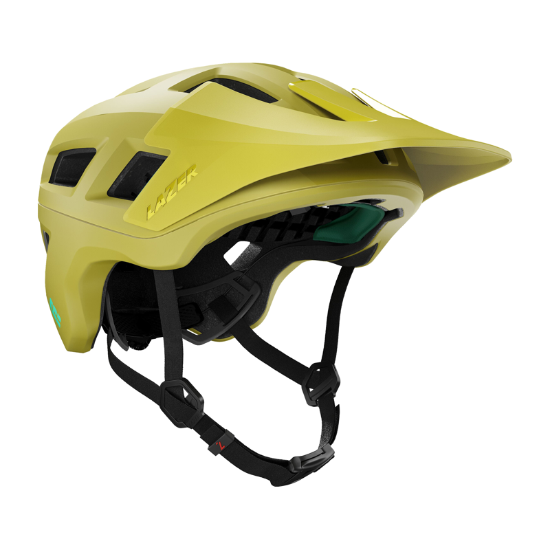 Balfes Bikes Lazer Coyote KinetiCore MTB Helmet in Matt Tea | Free postage over £30, £10 off first order, price match & 0% finance.