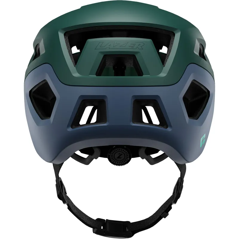 Lazer Coyote KinetiCore MTB Helmet in Matt Green Blue-5