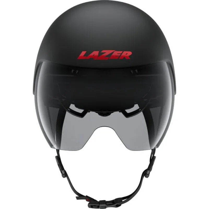 Lazer Volante KinetiCore TT Helmet in Matt Black/Red-1