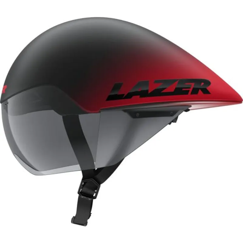 Lazer Volante KinetiCore TT Helmet in Matt Black/Red-2