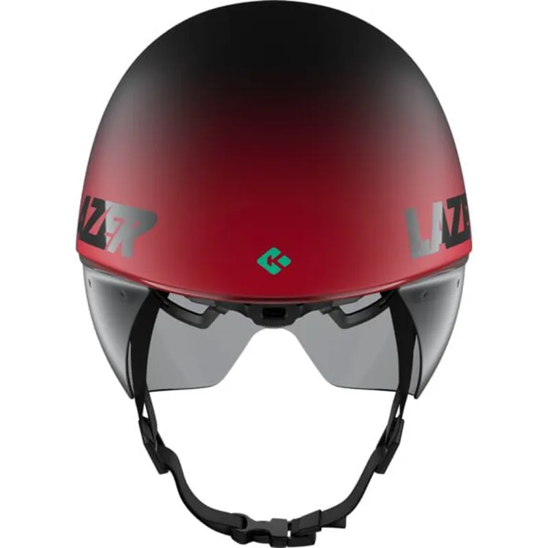 Lazer Volante KinetiCore TT Helmet in Matt Black/Red-4