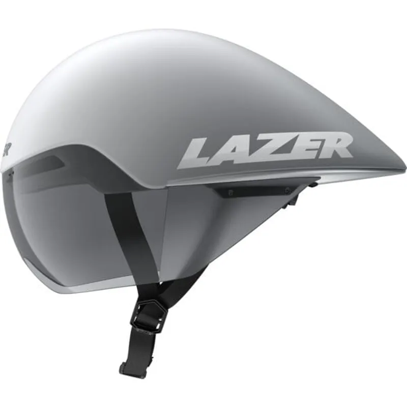 Lazer Volante KinetiCore TT Helmet in Matt White/Silver-2