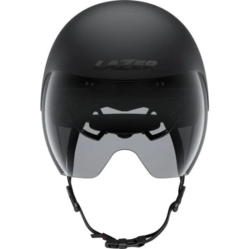 Lazer Victor KinetiCore TT Helmet in Red/Black-1