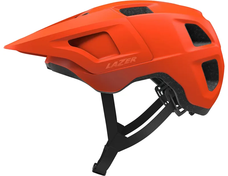 Lazer Lupo KinetiCore One Size Helmet in Matte Orange-2