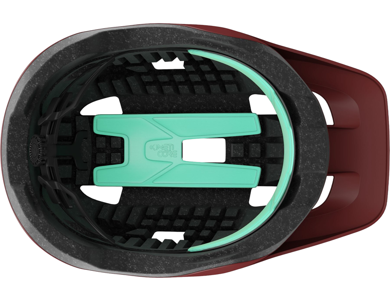 Lazer Lupo KinetiCore One Size Helmet in Maroon-5