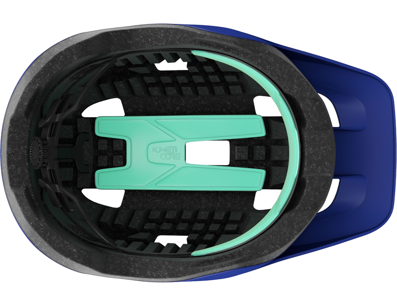 Lazer Lupo KinetiCore One Size Helmet in Matte Dusk Blue-5