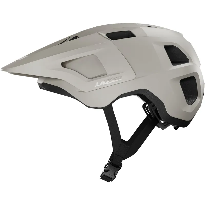 Lazer Lupo KinetiCore One Size Helmet in Matt White Stone-3