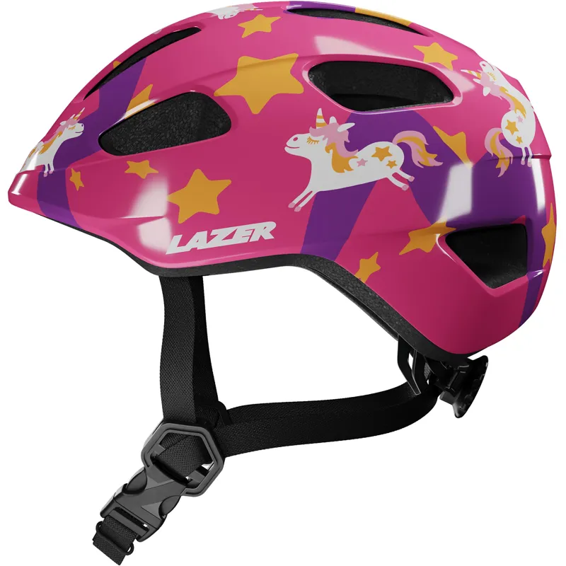 Lazer PNut KinetiCore Helmet 2.0 Uni-Kids 46-52cm in Purple Pony-3