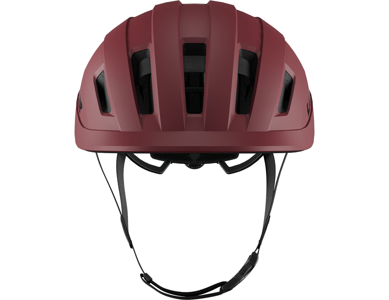 Lazer Compact KinetiCore Uni-Adult Helmet in Matt Garnet Red-2