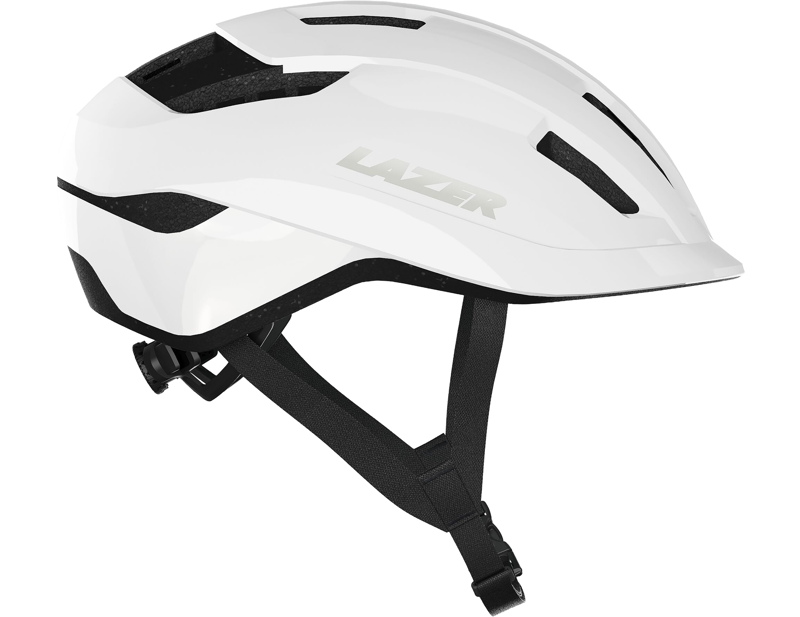 Lazer Compact KinetiCore Uni-Adult Helmet in White-1