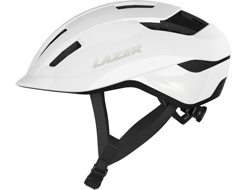 Lazer Compact KinetiCore Uni-Adult Helmet in White-3