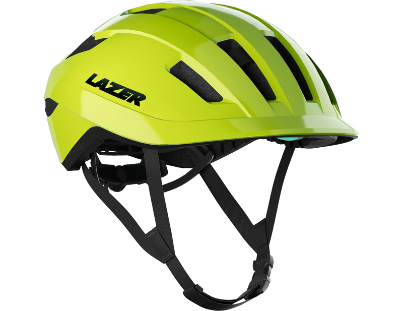 Lazer Compact KinetiCore Uni-Adult Helmet in Flash Yellow