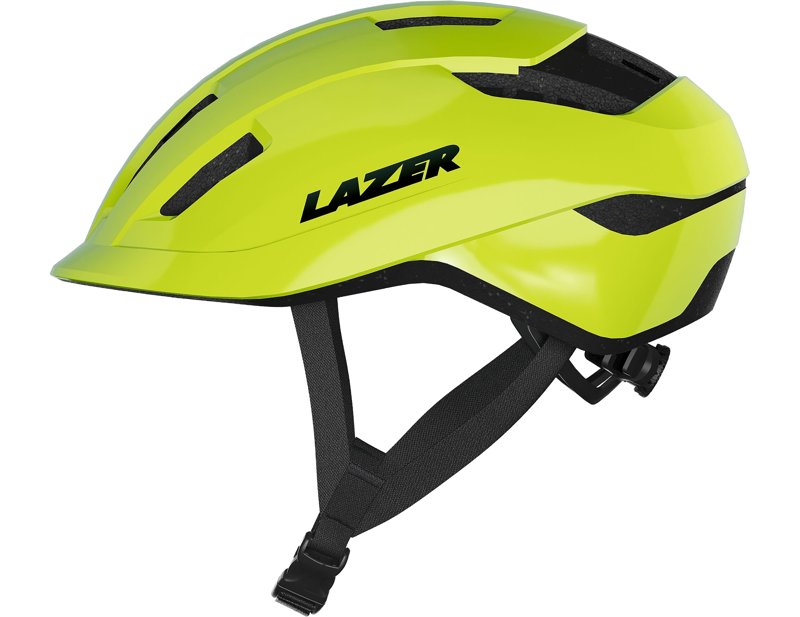 Lazer Compact KinetiCore Uni-Adult Helmet in Flash Yellow-1