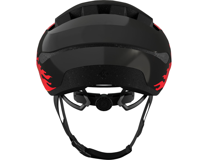Lazer J1 KinetiCore Uni-Youth Helmet in Red Flames -5
