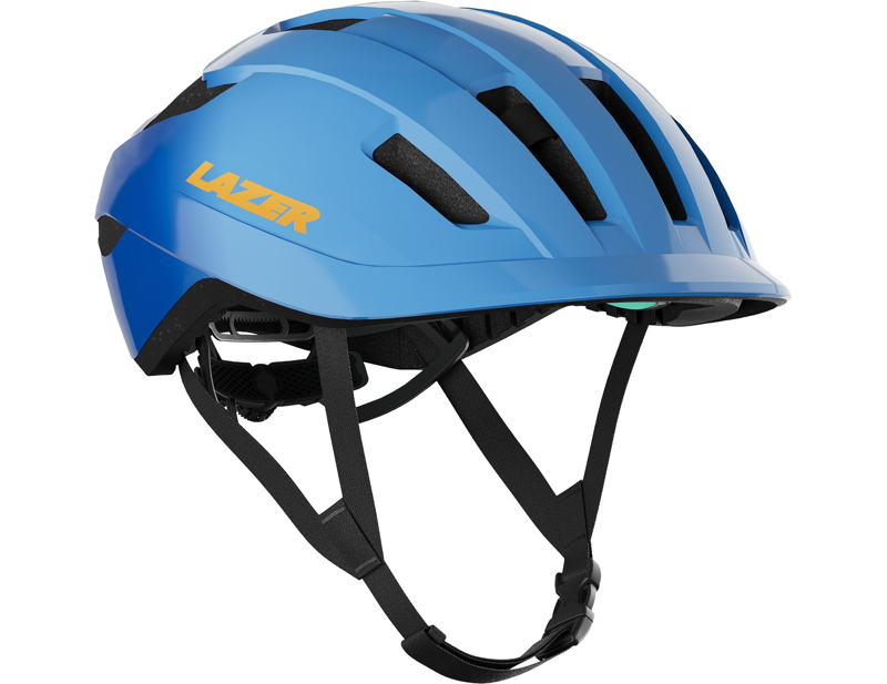 Lazer J1 KinetiCore Uni-Youth Helmet in Blue Mountain