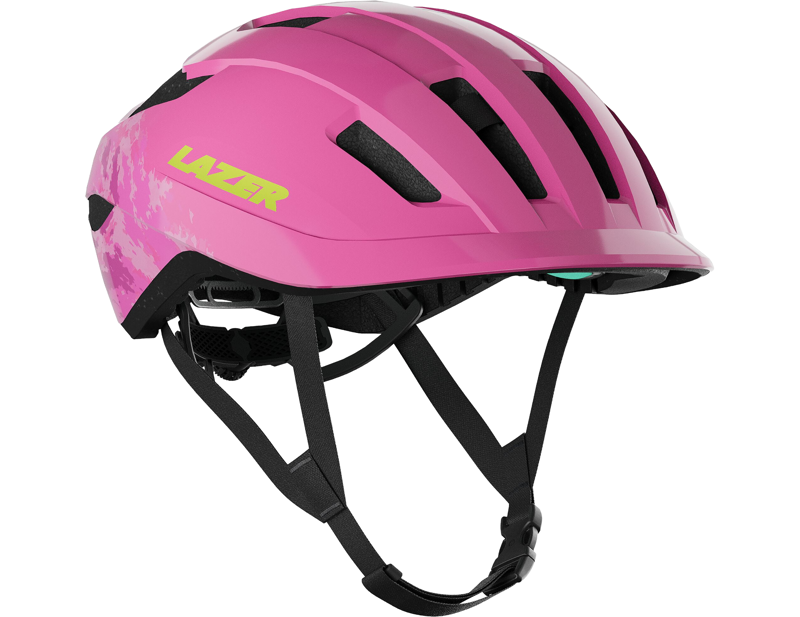 Lazer J1 KinetiCore Uni-Youth Helmet in Pink Clouds