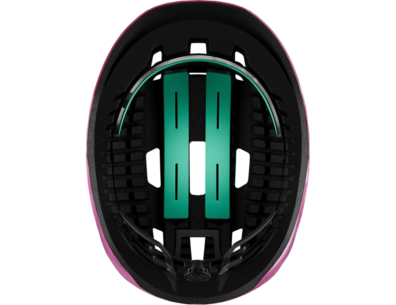Lazer J1 KinetiCore Uni-Youth Helmet in Pink Clouds-6